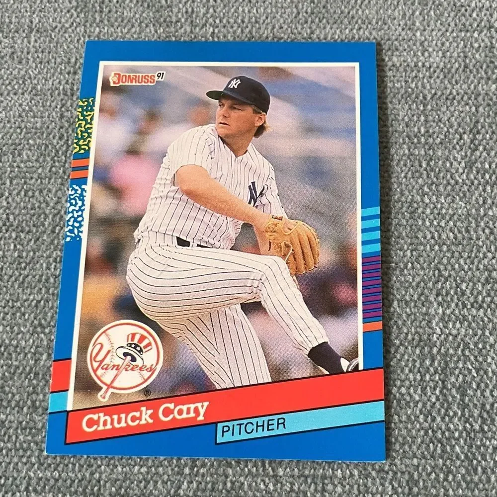 1991 Donruss New York Yankees Baseball Card Trading Card